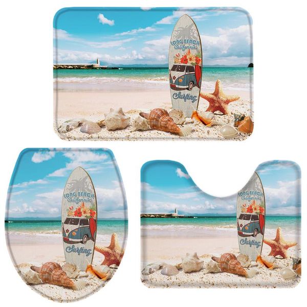 bath accessory set seaside beach skateboard bathroom toilet cover mat pedestal rug non-slip accessories doormat
bath accessory set seaside beach skateboard bathroom toilet cover mat pedestal rug non-slip accessories doormat