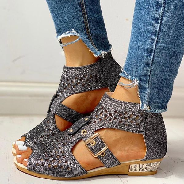sandals woman crystal summer flats buckle strap women shoes 2021 casual ladies fashion beach chaussure femme #t2q, Black
sandals woman crystal summer flats buckle strap women shoes 2021 casual ladies fashion beach chaussure femme #t2q, Black