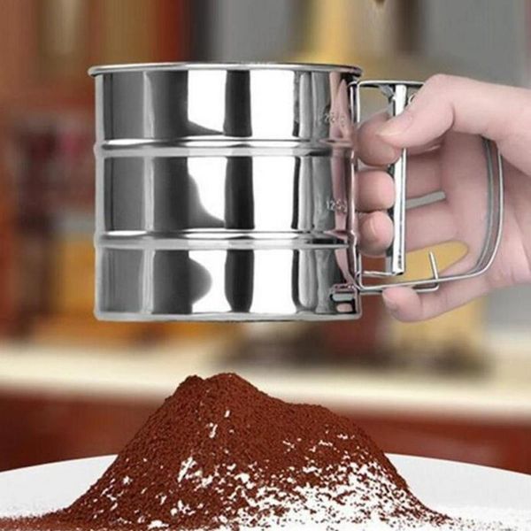 baking & pastry tools 1pc stainless steel cup-shaped powder shaker mesh sugar flour sieve for cakes decorating bakeware
baking & pastry tools 1pc stainless steel cup-shaped powder shaker mesh sugar flour sieve for cakes decorating bakeware
