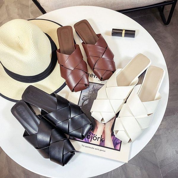 fashion slippers women zapatos de mujer sapatos spring/autumn zandalias con tacones moda, Black
fashion slippers women zapatos de mujer sapatos spring/autumn zandalias con tacones moda, Black