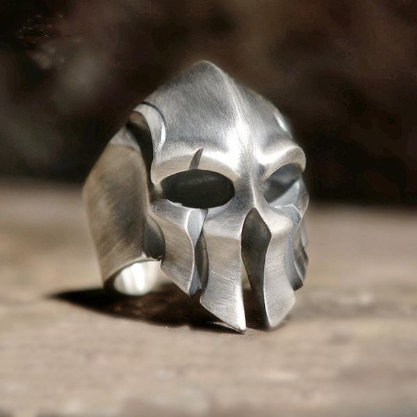 cluster rings men's stainless steel ring spartan zed mask retro tide brand skull opening adjustable size jewelry gift, Golden;silver
cluster rings men's stainless steel ring spartan zed mask retro tide brand skull opening adjustable size jewelry gift, Golden;silver