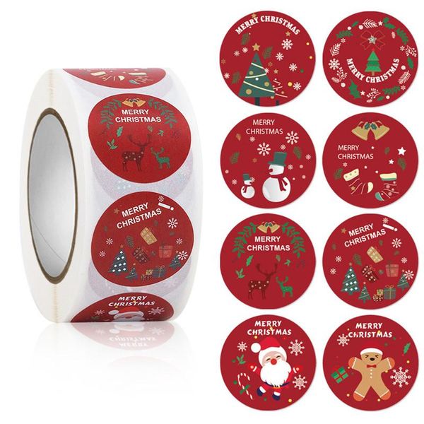 gift wrap 500pcs merry christmas stickers elk snowman pattern bag sealing gifts box label for year xmas decoration
gift wrap 500pcs merry christmas stickers elk snowman pattern bag sealing gifts box label for year xmas decoration