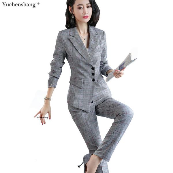 women's suits & blazers women asymmetrical pant fashion plaid business suit set uniform designs style work wear blazer and 2 pieces od7, White;black
women's suits & blazers women asymmetrical pant fashion plaid business suit set uniform designs style work wear blazer and 2 pieces od7, White;black
