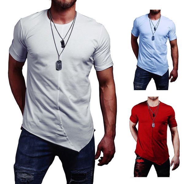 Tops Fashion T-shirt 2021 Youth Personality Style Splicing Brand Short Sleeve Men's Casual Wear, White
Tops Fashion T-shirt 2021 Youth Personality Style Splicing Brand Short Sleeve Men's Casual Wear, White