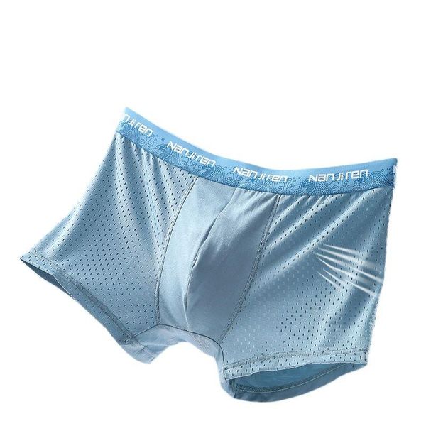 underpants men's boxers summer ice silk underwear men thin section four trousers head boy character movement breathable pants short, Black;white
underpants men's boxers summer ice silk underwear men thin section four trousers head boy character movement breathable pants short, Black;white