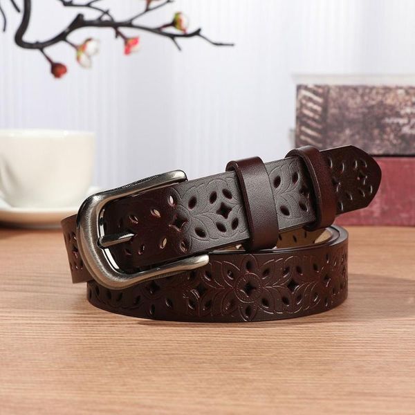 belts women's belt with hollow pattern luxury designers women vintage pin buckle strap, Black;brown
belts women's belt with hollow pattern luxury designers women vintage pin buckle strap, Black;brown