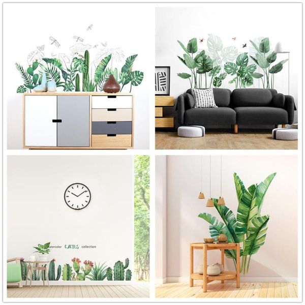 party favor tropical plants leaves wall stickers home children's room green
party favor tropical plants leaves wall stickers home children's room green