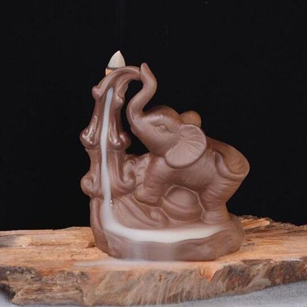 fragrance lamps backflow incense burner ceramic crafts elephant holder snadalwood rack for living room home decor creative decoration
fragrance lamps backflow incense burner ceramic crafts elephant holder snadalwood rack for living room home decor creative decoration