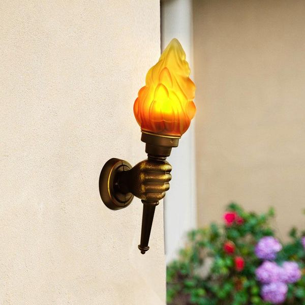 wall lamp vintage torch hand outdoor light garden yard living room bedroom sconce fixtures stair corridor lights
wall lamp vintage torch hand outdoor light garden yard living room bedroom sconce fixtures stair corridor lights