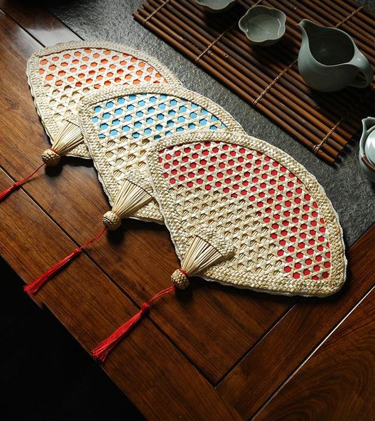 other home decor chinese style handmade fan woven hand retro summer short handle the wind tide manual weaving air
other home decor chinese style handmade fan woven hand retro summer short handle the wind tide manual weaving air