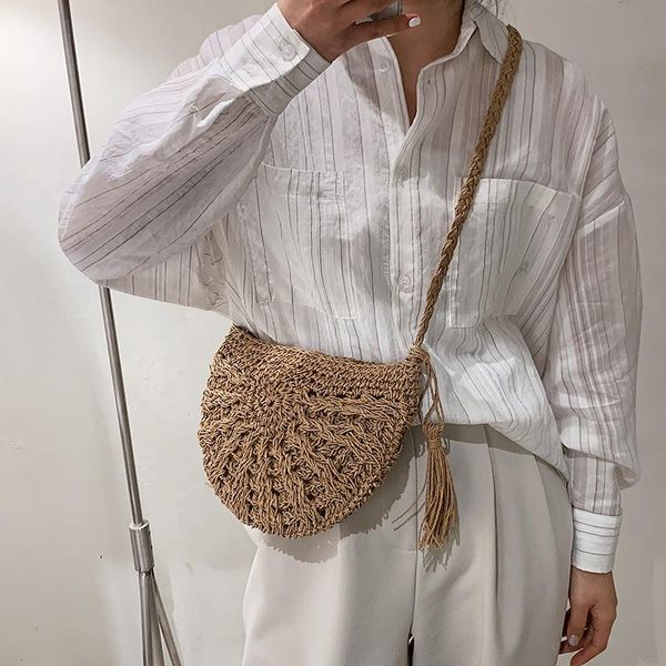 evening bags women's crossbody bag knitted cute shell summer beach grass woven delicate tassel pendant shoulder wholesale fashion
evening bags women's crossbody bag knitted cute shell summer beach grass woven delicate tassel pendant shoulder wholesale fashion