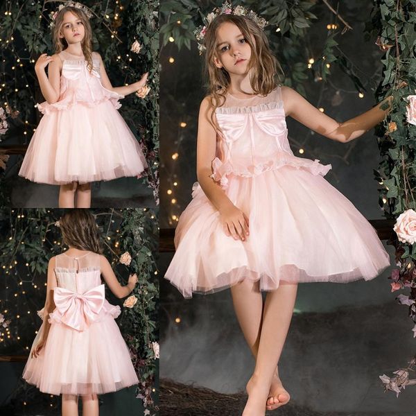 unique design girls dresses light pink sleeveless knee length kid designer clothes with big bow soft tulle satin fabric flower girl, White;blue
unique design girls dresses light pink sleeveless knee length kid designer clothes with big bow soft tulle satin fabric flower girl, White;blue