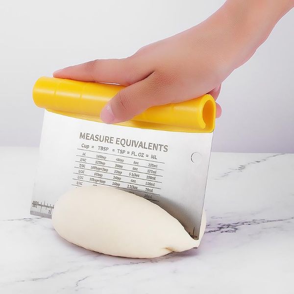 dough scraper home bakery stainless steel bread noodle pizza chopping scraping board baking & pastry tools
dough scraper home bakery stainless steel bread noodle pizza chopping scraping board baking & pastry tools