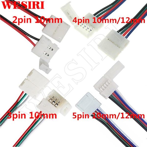 strips 10-100pcs 2pin 3pin 4pin 5pin 8mm 10mm 12mm led pcb adapter connecter for 3528 ws2811 ws2812b apa102 ws2801 strip
strips 10-100pcs 2pin 3pin 4pin 5pin 8mm 10mm 12mm led pcb adapter connecter for 3528 ws2811 ws2812b apa102 ws2801 strip