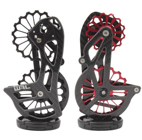 bike derailleurs road rear derailleur oversize ceramic bearing 17t pulley carbon cage ospw system for 6800/6870/9000/9070 r7000/r8000
bike derailleurs road rear derailleur oversize ceramic bearing 17t pulley carbon cage ospw system for 6800/6870/9000/9070 r7000/r8000