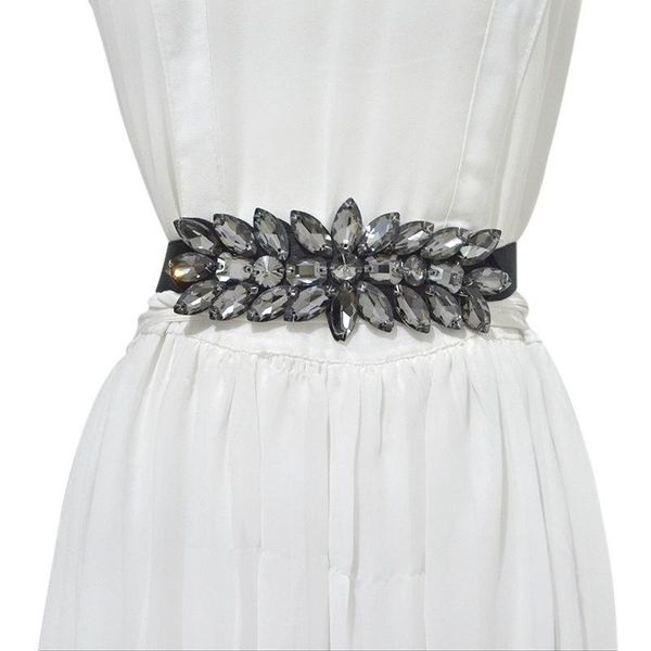 belts lady floral buckle rhinestone elastic wide belt wedding party women fashion dress pants clinch for, Black;brown
belts lady floral buckle rhinestone elastic wide belt wedding party women fashion dress pants clinch for, Black;brown