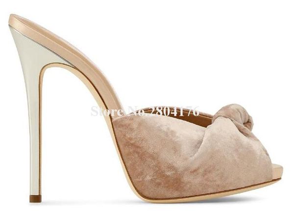 women fashion peep toe black red velvet high heel slippers knotted supper sandals formal dress shoes
women fashion peep toe black red velvet high heel slippers knotted supper sandals formal dress shoes