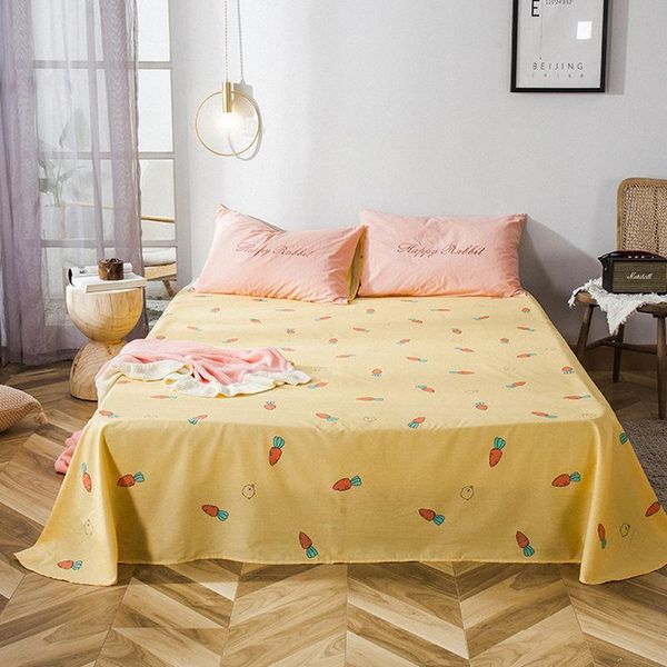 sheets & sets 100% cotton carrot print flat sheet for children adults single double bed bedsheets (no case) xf743-10
sheets & sets 100% cotton carrot print flat sheet for children adults single double bed bedsheets (no case) xf743-10