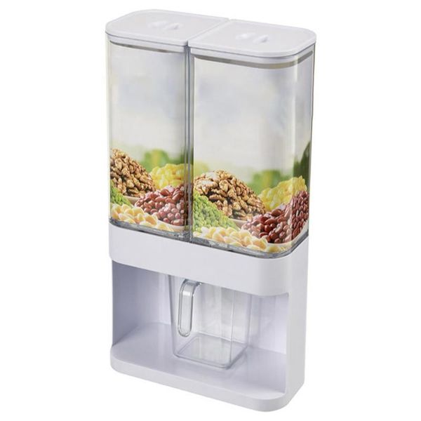 storage bottles & jars wall mounted rice dispenser grain box dry food container organizer kitchen accessories tools 3000/4000ml
storage bottles & jars wall mounted rice dispenser grain box dry food container organizer kitchen accessories tools 3000/4000ml