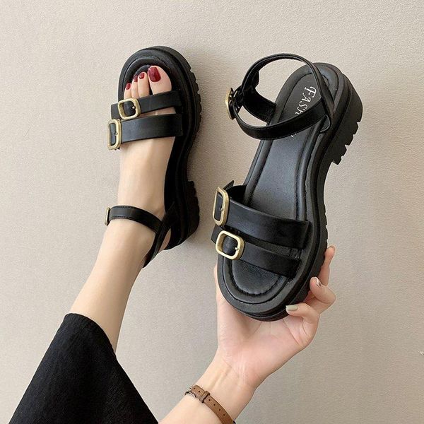 platform wedge sandals women metal buckle open toe shoes summer casual outdoor thick sole beige black
platform wedge sandals women metal buckle open toe shoes summer casual outdoor thick sole beige black