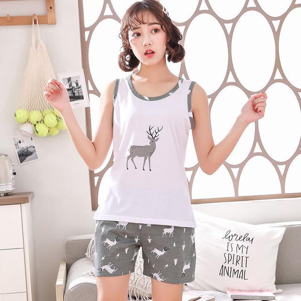 animal print vest women sleepwear amp short pants pajama sets sleeveless casual cartoon nightwear plus size 3xl pijamas mujer, Black;red
animal print vest women sleepwear amp short pants pajama sets sleeveless casual cartoon nightwear plus size 3xl pijamas mujer, Black;red