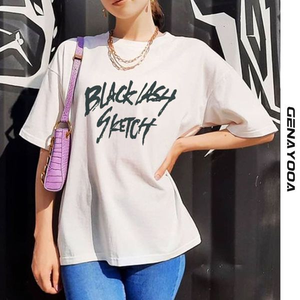 genayooa 100% cotton print t-shirt casual short sleeve tee-shirts female women summer tshirt harajuku korean 210417, White
genayooa 100% cotton print t-shirt casual short sleeve tee-shirts female women summer tshirt harajuku korean 210417, White