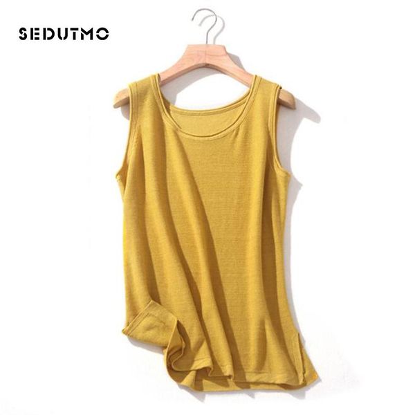 women's tanks & camis sedutmo summer knitted tank women casual sleeveless t shirt fashion black tee autumn slim shirts ed785, White
women's tanks & camis sedutmo summer knitted tank women casual sleeveless t shirt fashion black tee autumn slim shirts ed785, White