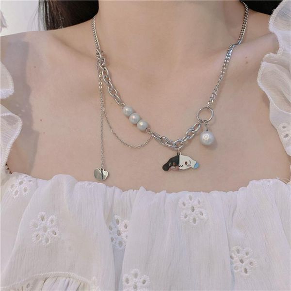 chains lovelink summer hollow silver color cartoon pattern pearl pendant metal tassel necklace for women jewelry
chains lovelink summer hollow silver color cartoon pattern pearl pendant metal tassel necklace for women jewelry