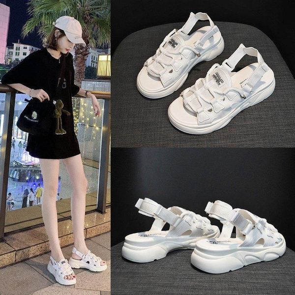 dress shoes 2021 ladies sandals summer wild thick bottom muffin fashion two wear sports casual tide x140, Black
dress shoes 2021 ladies sandals summer wild thick bottom muffin fashion two wear sports casual tide x140, Black