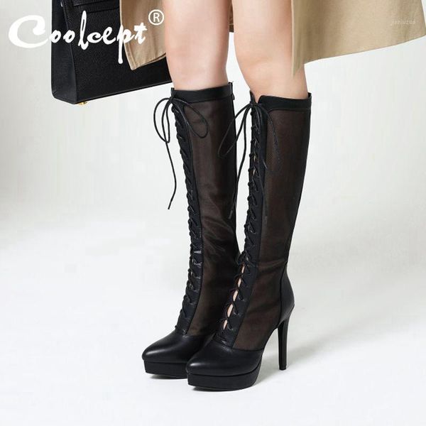 boots coolcept summer women short good quality square toe shoes fashion lace up back zipper heels footwear size 33-411, Black
boots coolcept summer women short good quality square toe shoes fashion lace up back zipper heels footwear size 33-411, Black