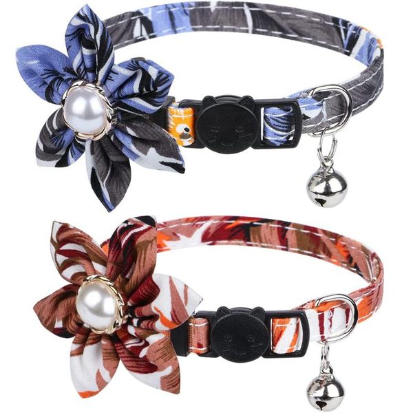 cat collars & leads breakaway collar with bells flower and pearl accessories for pet adjustable cats small dogs
cat collars & leads breakaway collar with bells flower and pearl accessories for pet adjustable cats small dogs