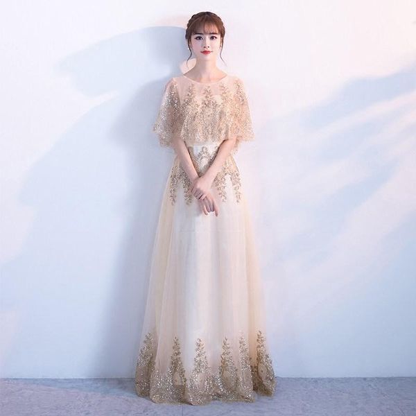 ethnic clothing o-neck sparkle beading evening party dress champagne women tulle bride wedding gown tunic floor length banquet prom, Red
ethnic clothing o-neck sparkle beading evening party dress champagne women tulle bride wedding gown tunic floor length banquet prom, Red