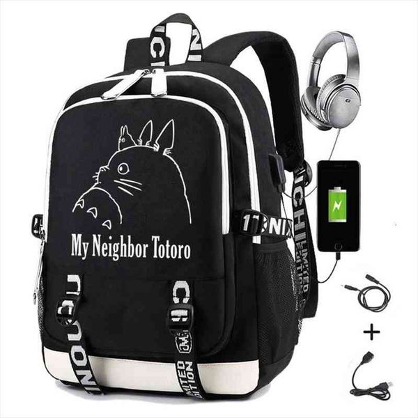 kawaii cartoon anime men backpacks student my neighbor totoro canvas boys grils fashion casual school bags usb charging
kawaii cartoon anime men backpacks student my neighbor totoro canvas boys grils fashion casual school bags usb charging