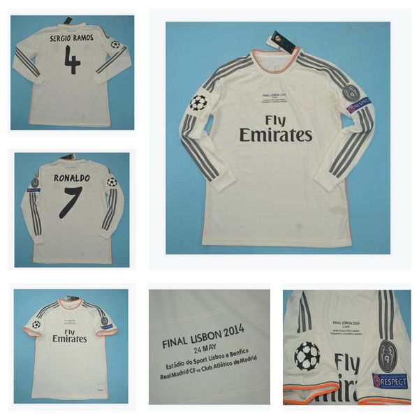 thai 13 14 real madrid retro jerseys sergio ramos soccer jersey 2013 2014 ronaldo classical benzema football shirt raul maillot de foot, Black;yellow
thai 13 14 real madrid retro jerseys sergio ramos soccer jersey 2013 2014 ronaldo classical benzema football shirt raul maillot de foot, Black;yellow