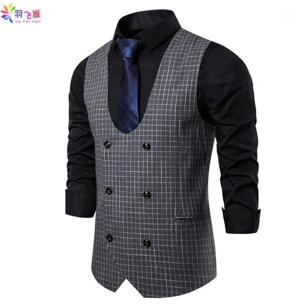 men's vests cotton mens waistcoat casual vest jacket suit wedding party dress formal business u collar black grey slim men, Black;white
men's vests cotton mens waistcoat casual vest jacket suit wedding party dress formal business u collar black grey slim men, Black;white