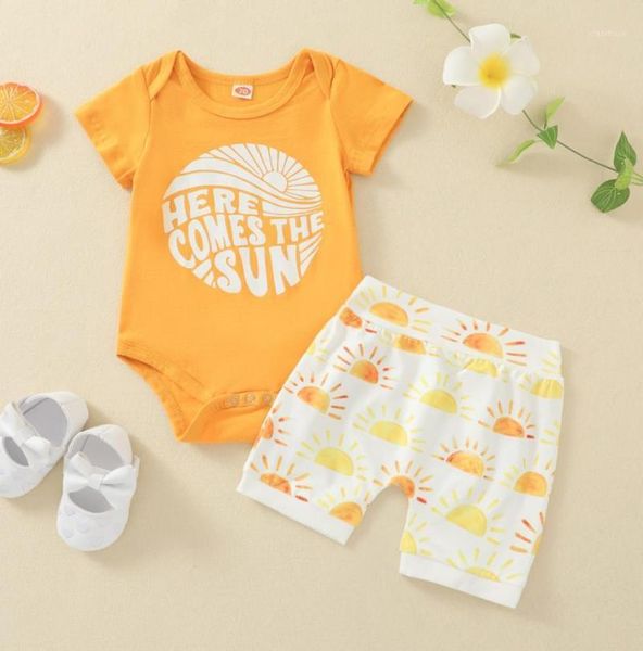 clothing sets summer sweety baby girl clothes set letter print short sleeve o-neck romper sun pants baby's, White
clothing sets summer sweety baby girl clothes set letter print short sleeve o-neck romper sun pants baby's, White