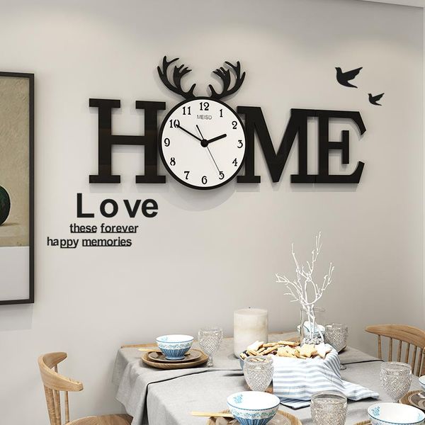wall clocks nordic large clock modern design living room home decor fashion personality creative art acrylic watches
wall clocks nordic large clock modern design living room home decor fashion personality creative art acrylic watches