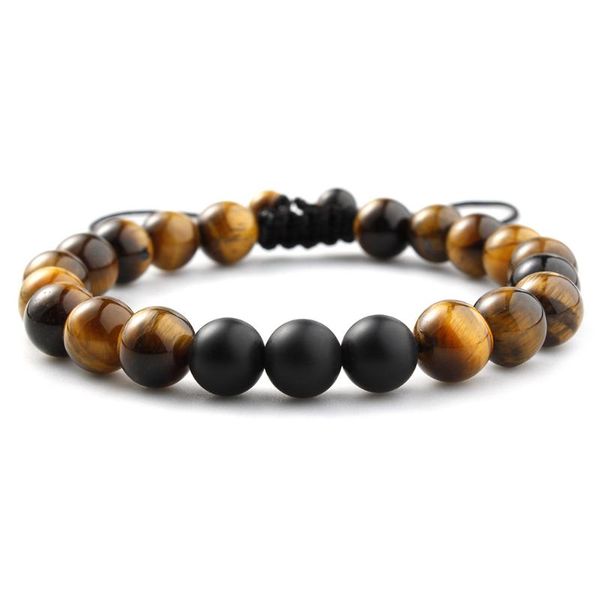 beaded, strands tiger eye frosted agate bead set weaving stone bracelet men's and women's diy hand jewelry holiday gift chakra yog, Black
beaded, strands tiger eye frosted agate bead set weaving stone bracelet men's and women's diy hand jewelry holiday gift chakra yog, Black