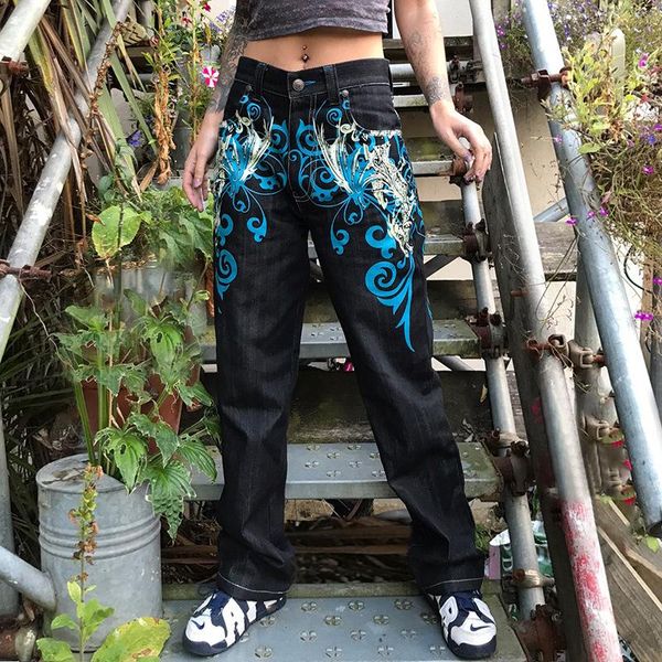 women's pants & capris mall goth dragon pattern women casual jeans grunge y2k high waist printed wide leg denim cargo harajuku straight, Black;white
women's pants & capris mall goth dragon pattern women casual jeans grunge y2k high waist printed wide leg denim cargo harajuku straight, Black;white