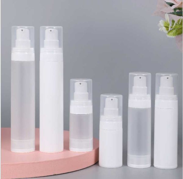 storage bottles & jars 10pcs/lot 15ml 30ml 50ml empty plastic cosmetic bottle travel mini liquid white airless pump vacuum toiletries contai
storage bottles & jars 10pcs/lot 15ml 30ml 50ml empty plastic cosmetic bottle travel mini liquid white airless pump vacuum toiletries contai