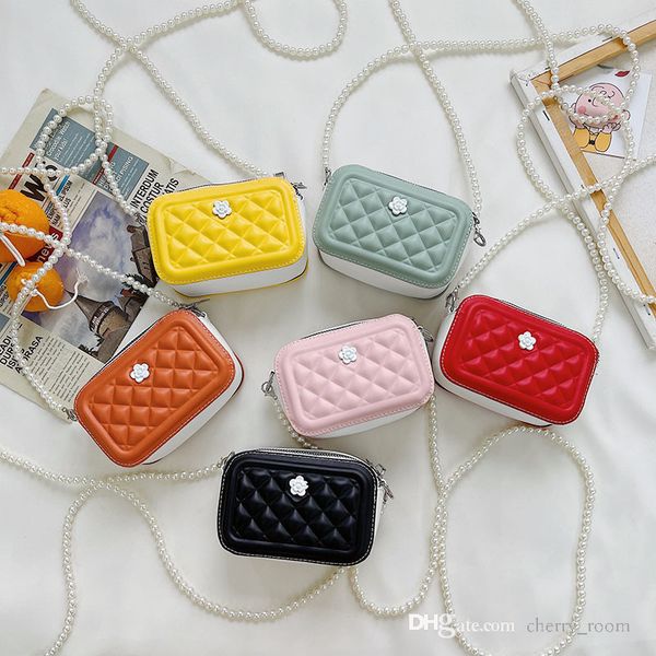 children flower handbags designer kids rhombus one shoulder bag summer baby girls fashion flowers pu embroidery chain messenger bags f530, Black
children flower handbags designer kids rhombus one shoulder bag summer baby girls fashion flowers pu embroidery chain messenger bags f530, Black