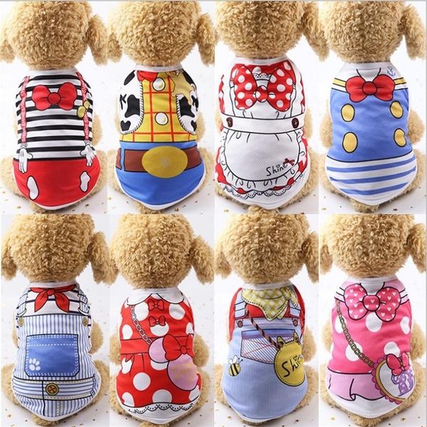 dog apparel clothes summer pet shirts for dogs costume cat clothing cartoon vest cotton small medium
dog apparel clothes summer pet shirts for dogs costume cat clothing cartoon vest cotton small medium