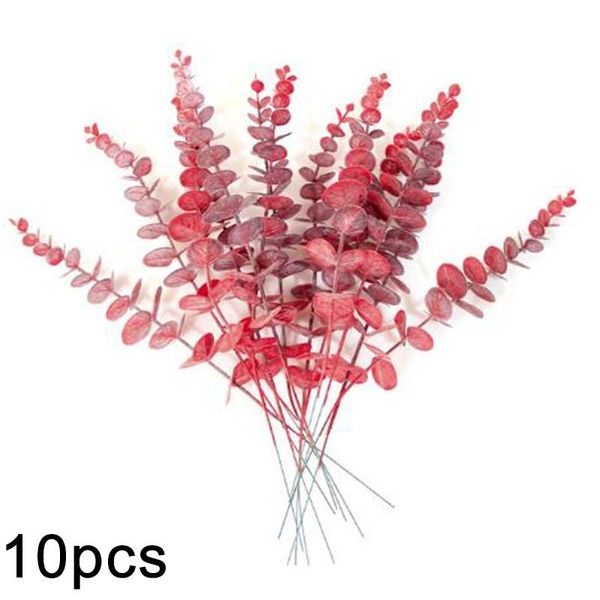 decorative flowers & wreaths 10 pcs/set simulation eucalyptus artificial plant leaves wedding prop wall decor
decorative flowers & wreaths 10 pcs/set simulation eucalyptus artificial plant leaves wedding prop wall decor