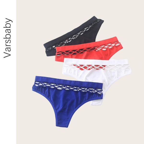 women's panties varsbaby hollow out lingerie seamless women elasticity underwear mid-waist g string underpant, Black;pink
women's panties varsbaby hollow out lingerie seamless women elasticity underwear mid-waist g string underpant, Black;pink