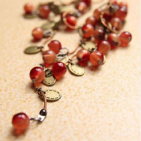 chains gift trendy vine fashion jewelry pendant red cherries beautiful women necklace long sweater chain, Silver
chains gift trendy vine fashion jewelry pendant red cherries beautiful women necklace long sweater chain, Silver
