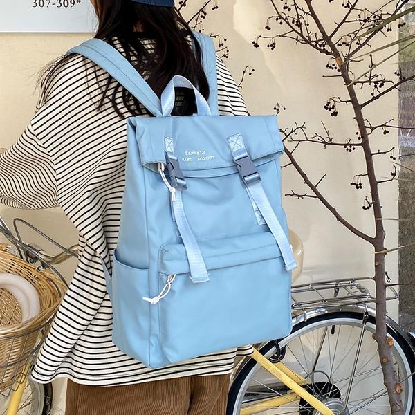 backpack original brand pure color schoolbag large-capacity ins harajuku style female college student niche campus
backpack original brand pure color schoolbag large-capacity ins harajuku style female college student niche campus