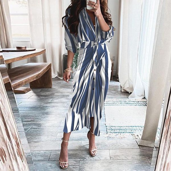 casual dresses elegant bandage printed shirt dress women fashion pleated button party beach summer v neck office ladies long, Black;gray
casual dresses elegant bandage printed shirt dress women fashion pleated button party beach summer v neck office ladies long, Black;gray