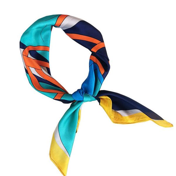 scarves spring emulation silk square scarf satin chiffon printed women gift neckerchief headscarf female, Blue;gray
scarves spring emulation silk square scarf satin chiffon printed women gift neckerchief headscarf female, Blue;gray