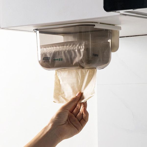 tissue boxes & napkins bathroom nonperforated wall mounted transparent waterproof box suction roll paper storage napkin
tissue boxes & napkins bathroom nonperforated wall mounted transparent waterproof box suction roll paper storage napkin