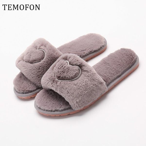 soft home slippers women house bedroom warm shoes comfort open toe autumn winter fur female hvt1517, Black
soft home slippers women house bedroom warm shoes comfort open toe autumn winter fur female hvt1517, Black